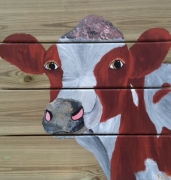 Rood bonte koe